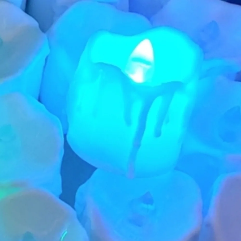 New in box! LED candles set box of 24 flameless battery operated home decor